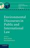 Kniha Environmental Discourses In Public and International Law