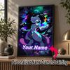 Personalized Mewtwo Diamond Art Custom Name 5D Diamond Painting Full Drill DIY Craft