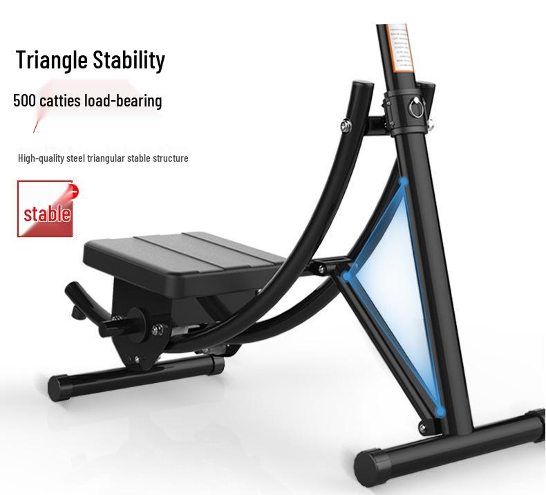 Folding Abdominal Roller Coaster: Home Waist & Ab Muscle Trainer