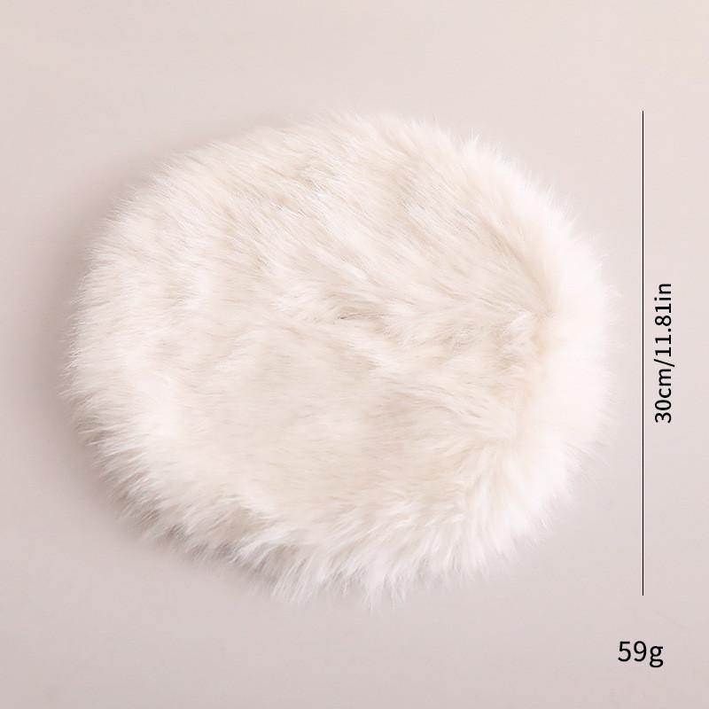 

Tree Classic Christmas Skirt With Plush Fabric And Solid Color Design For Decor белый