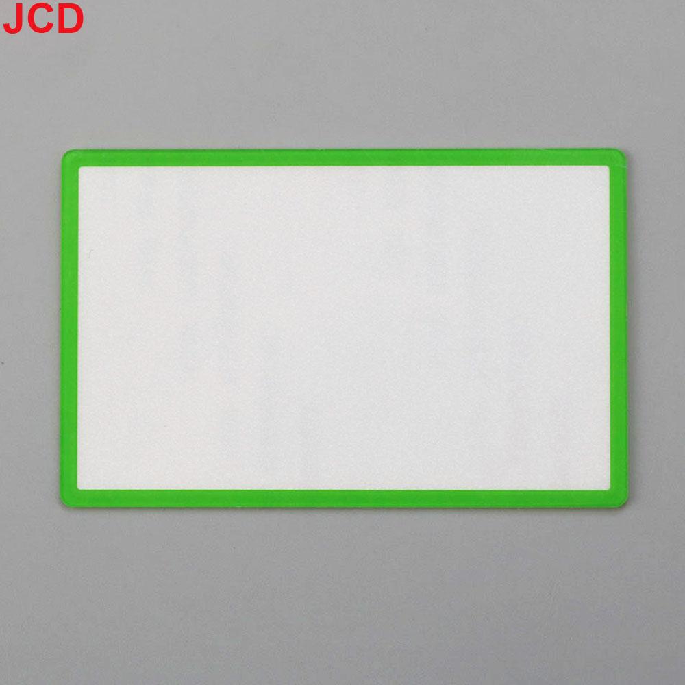 JCD 1pcs For 2DS Colorful Top Surface Mirror Outer Lens Cover Upper LCD Screen Front Plastic Cover Screen Replacement Accessorie