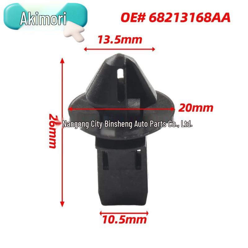15PCS Grill Molding Clips for Ram 1500 (2013-2020), OE# 68213168AA
