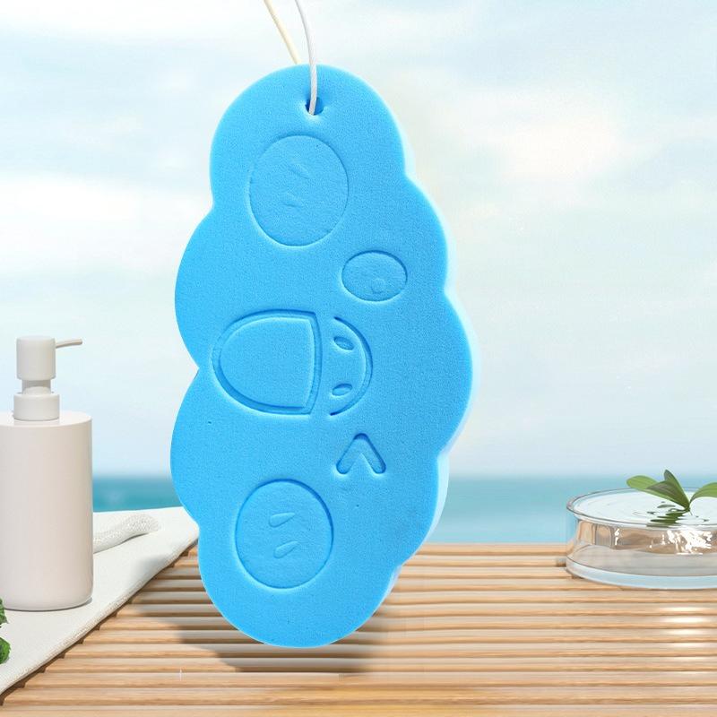 

Shower Accessories Personal Care 3-Layer High-Density Fiber Ultra-Soft Exfoliating Sponge for Delicate Skin Bathroom Accessories синий