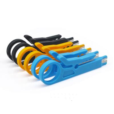Alicate de crimpagem, descascador de fios, ferramenta de crimpagem, faca de decapagem de cabos, alicate de crimpagem, mini alicate portátil de desincrustação elétrica reta