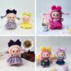 For 17cm Labubu Doll Clothes Fashion Clothes Braids Doll Clothes Color Match Hair Accessories Dolls Accessories Cute Decoration Little Clothes