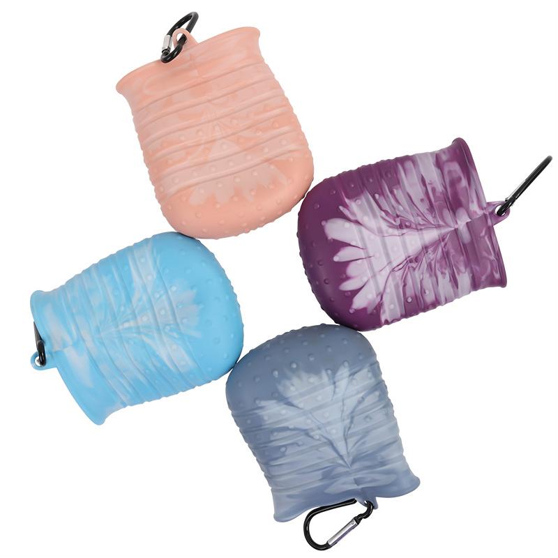 1 peça Copo Lava-Pés para Cão Portátil Ferramentas Limpa-Patas para Cães Cão Grande Médio Lavador de Pés Esfregão Copo para Limpeza de Patas Sujas com Lama