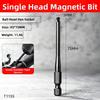 Steel Hex Screwdriver Bit Reduced Shank Magnetic Driver Bit New Power Tool Accessories