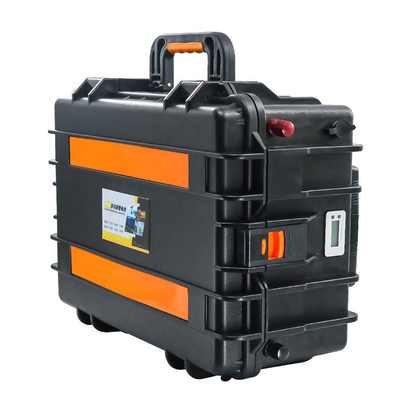 12V High-Power Long-Lasting Lithium Iron Phosphate Battery for 24V Outboard Motor and 48V Electric Net Hauler