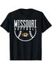 University Of Missouri Mizzou Tigers Softball Arch T-Shirt