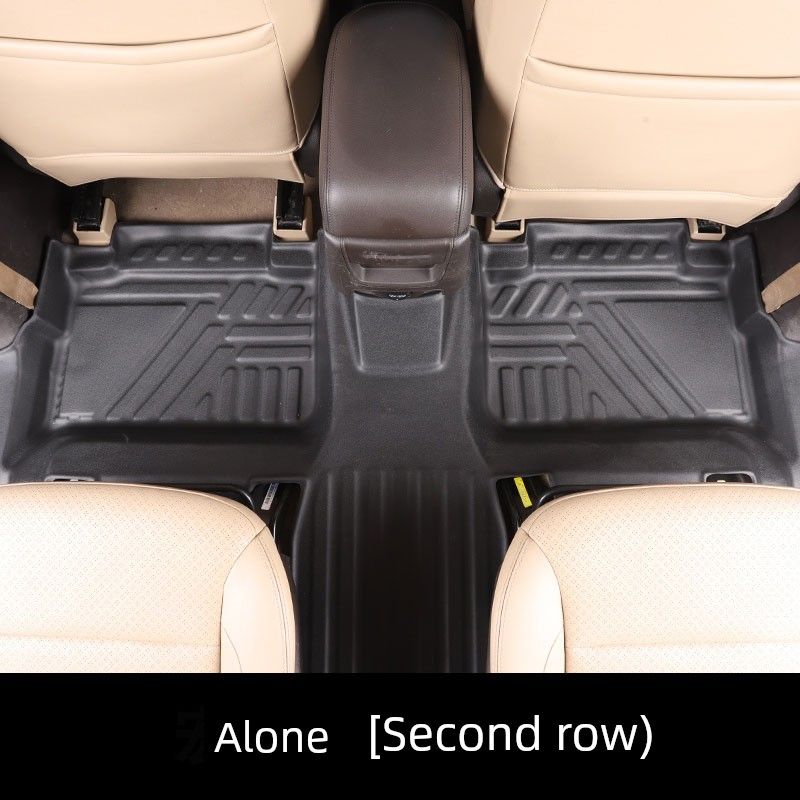New Wuling Hongguang S/Hongguang V/Jiachen/S3/Baojun 730/plus Rongguang V Fully Surrounded TPE Car Foot Mat [Tpe Bag Threshold] Separate Second Row