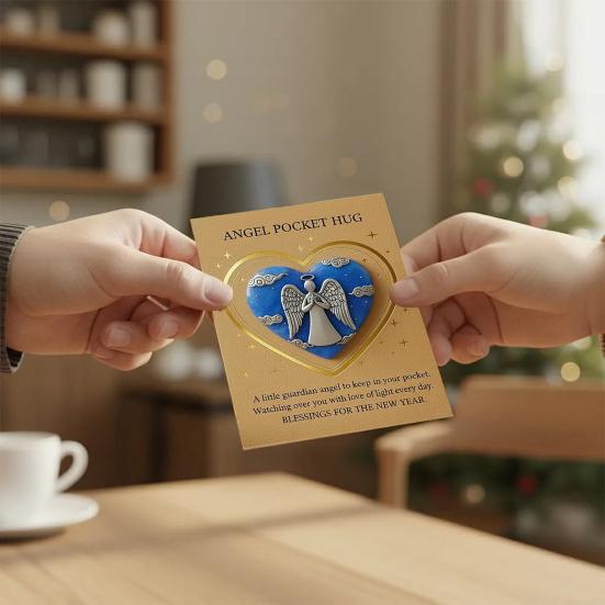 Pocket Hug Ornament Butterflies Pattern Acrylic Small Decorative Toy Table Decoration Holiday Party Decoration