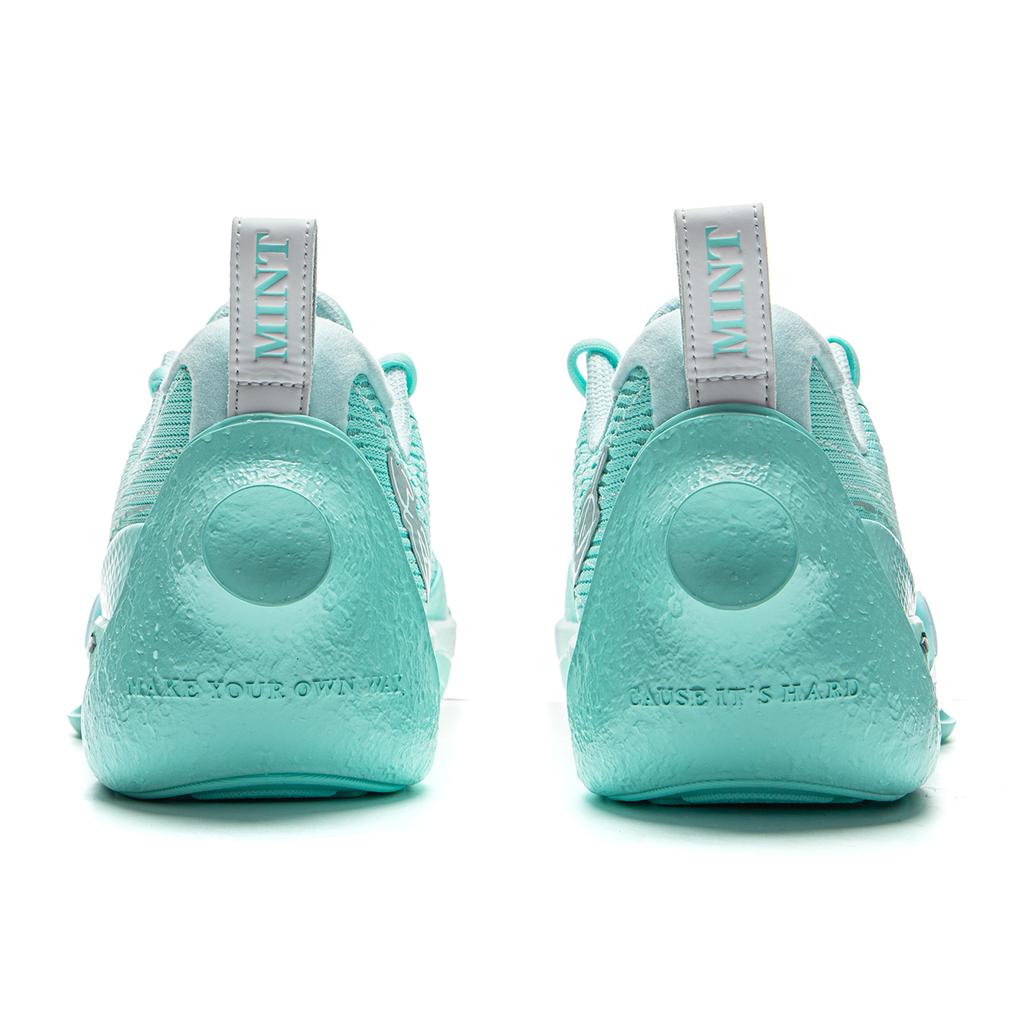 New LiNing Full City 13 Cushioned Slip Resistant Abrasion Resistant Low Top Basketball Shoes Men's Green ABAV017-8