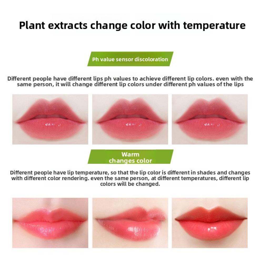 VIBELY Aloe Vera Moisturizing Warm Color Changing Jelly Lipstick Moisturizing Lip Gloss Lip Care Lip Care Lip Balm