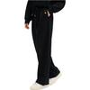 New FILA MILANO Collection Casual Pants Women's Jet Black F11W515607F-BK