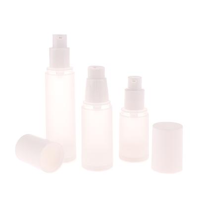 15Ml-100Ml White Empty Vacuum Airless Plastic Lotion Cream Bottles Container Travel Size Cream Container Pump Perfume Bottle
