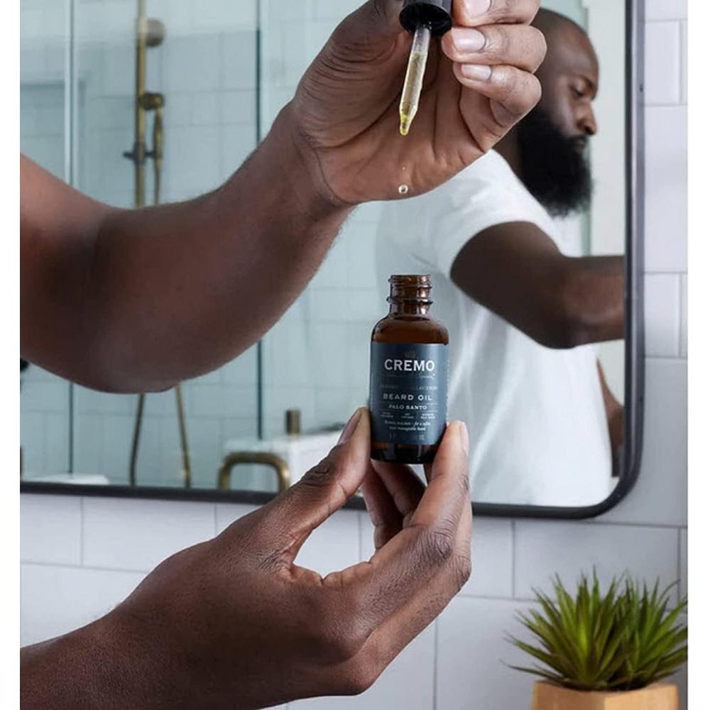 Cremo Reserve Collection  Revitalizing Beard Oil  Palo Santo  1 Fl Oz  30 Ml 