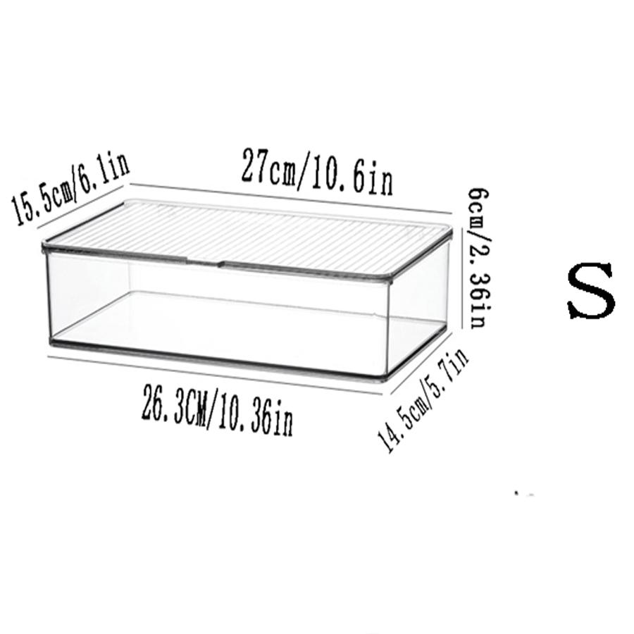 1шт настольный органайзер с откидной крышкой Прозрачный органайзер для ватных дисков для ухода за кожей Маска Многофункциональный пылезащитный ящик для хранения с крышкой 4239₽