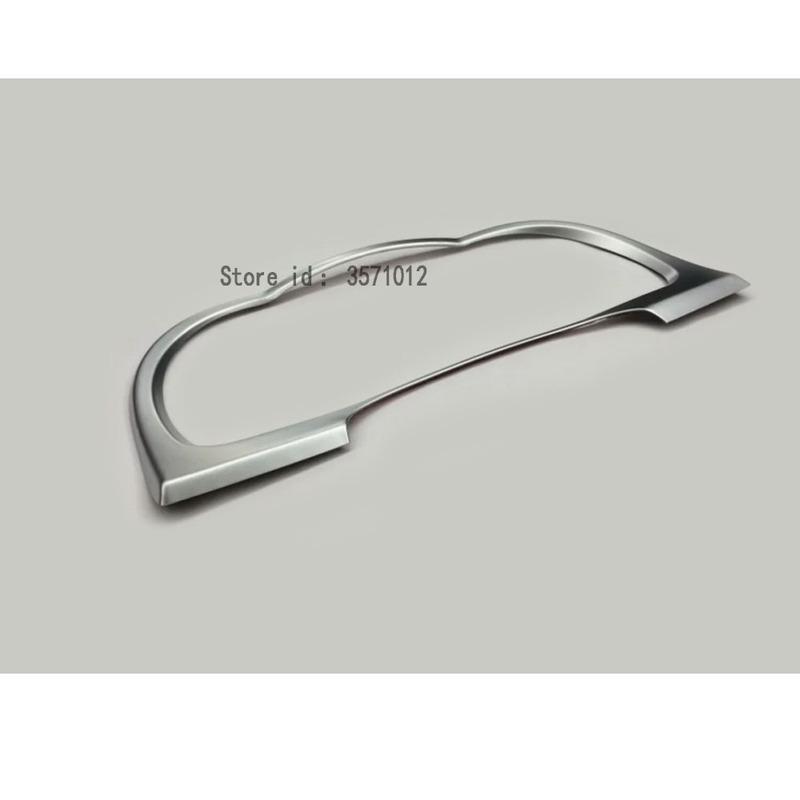 Car ABS Garnish Detector Dashboard Meter trument Panel Gauge Frame Stick For Toyota Highlander 2015 2016 2017 2018