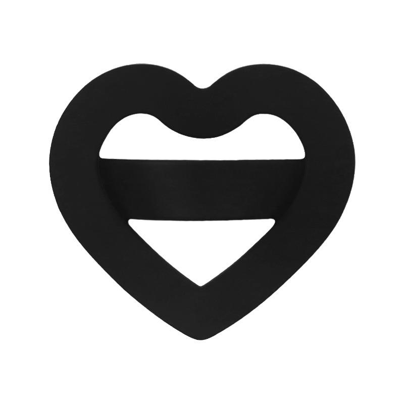 Portable Silicone Heart Ring Phone Holder and Adhesive Case Heart Ring Adhesive Holder