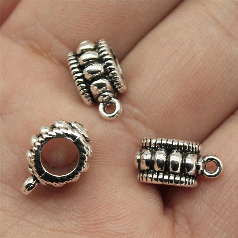 Accessories Parts Pendant Head Bend Tube Kids' Jewelry Materials ZA042