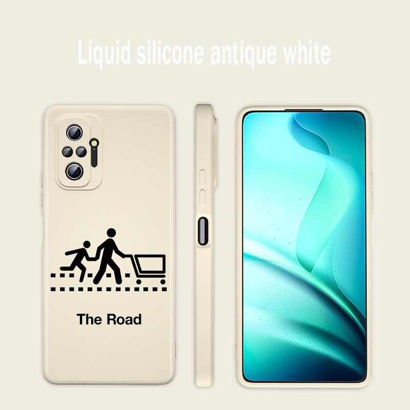 Sign Icon For Xiaomi Redmi Note 11 10 10S 10T 9 9S 9T 8 8T 7 7S 6 5 Pro Max Plus 5G Liquid Silicone Phone Case