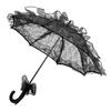 Zerodis Lace Parasol Umbrella 60cm (Black)