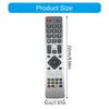 Replacement IR Remote Control For RMC0133 Digital TVs Easy Setups Ergonomic Key Long Lasts Build