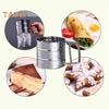 Stainless Steel Powder Flour Sieve Cup Mesh Strainer Baking Kitchen Gadget Tool Live City Fashion Home Decor