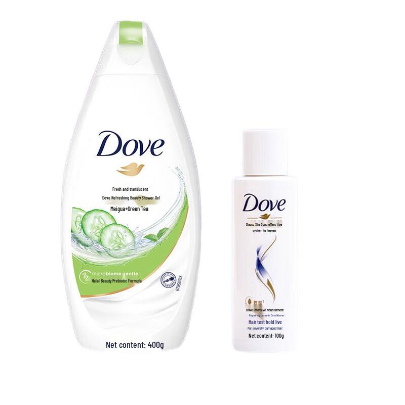 Набор освежающих и увлажняющих гелей для душа Dove