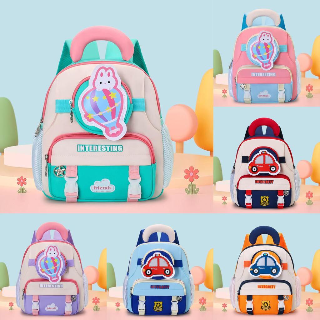 Kids Lightweight Nylon Kids Backpack With Ergonomic Design For School