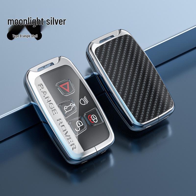Metal Key Case for Land Rover Range Rover, Freelander, Discovery 5, Defender, Velar Cars.