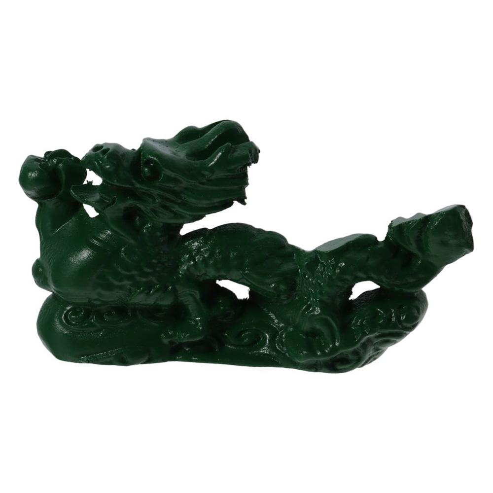 Wooden Chinese Feng Shui Dragon Statue 4 inches Zodiac Dragon Gift Dragon Figurines  Office Home