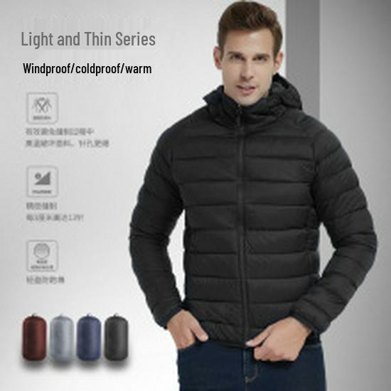 Men's Cross-Border Heated Sleeveless Down Vest - Autumn/Winter Cotton Outerwear