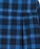 TEN PAST SEVEN Back Print Check Shirt - Blue