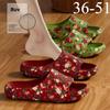 Romantischer floraler Stil Heim- und Outdoor-Ankleideszene, Damen bevorzugte bedruckte atmungsaktive Hausschuhe, Mode-Hausschuhe, flacher Absatz