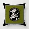 Retro Light Luxury American Pillowcase Sofa Cushion Cushion Cover Bedroom Bed Pillow Cover Square.