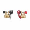 2pcs Battery Terminal Clamps Quick Disconnect Shut Off Connector for 12V 6V 24V Boat UTV Tractor
