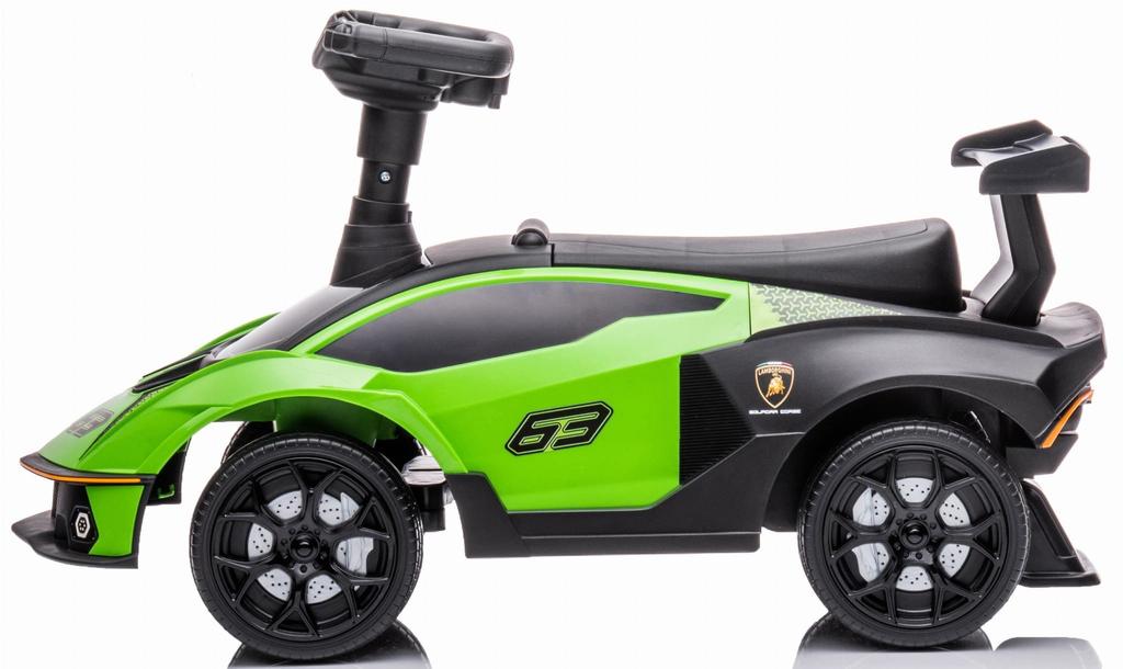 Odrážedlo Chodítko Pro Děti Tlačné Na Rok Lamborghini Essenza Scv12 Zelené Sun Baby