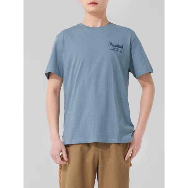 

Timberland Men s Outdoor Print Cotton T-Shirt A6B6Z M