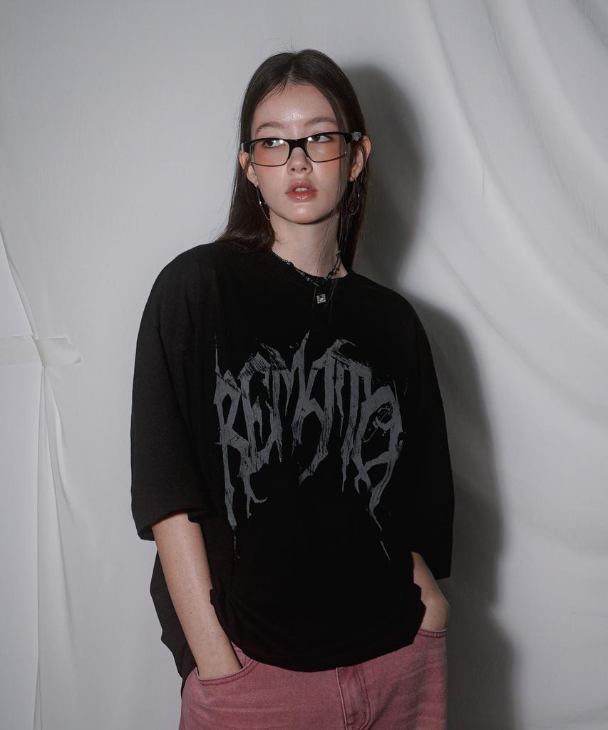 Ezcaton Rematch Pigment Short Sleeve T-Shirt Black Kmst6781