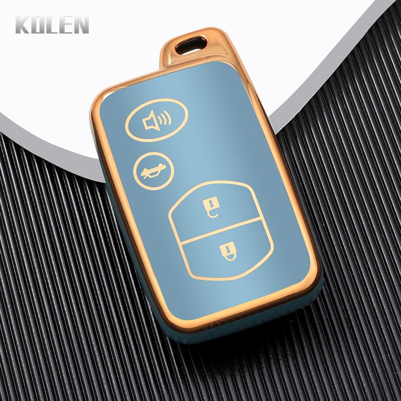Tpu Car Remote Key Cover Case Shell Fob For Toyota Camry Prius Land Cruiser Prado 150 Crown Rav4 Corolla For Subaru Foreste Xv