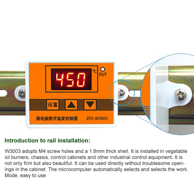 W3003 Micro Temperature Controller Thermostat Thermoregulator Heating and Cooling Intelligent Incubator Water Temp Regulator