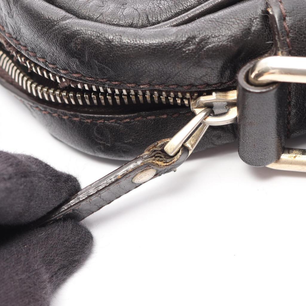 Used GUCCI Guccisima Shoulder Bag 201448 leather Brown Used Women