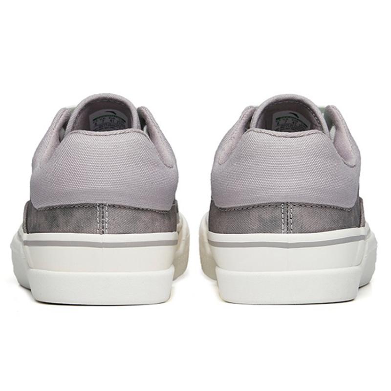 Anta Ao Li Wear-Resistant Low-Top Skateboard Shoes Women's Magic Mat Gray Sneakers 122238013-2
