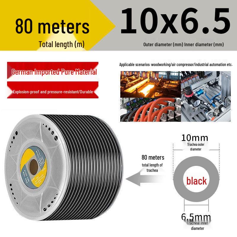 

Прозрачный взрывозащищенный полиуретановый воздушный шланг высокого давления для воздушных компрессоров (Размеры: 6/8/10/12/14/16мм)