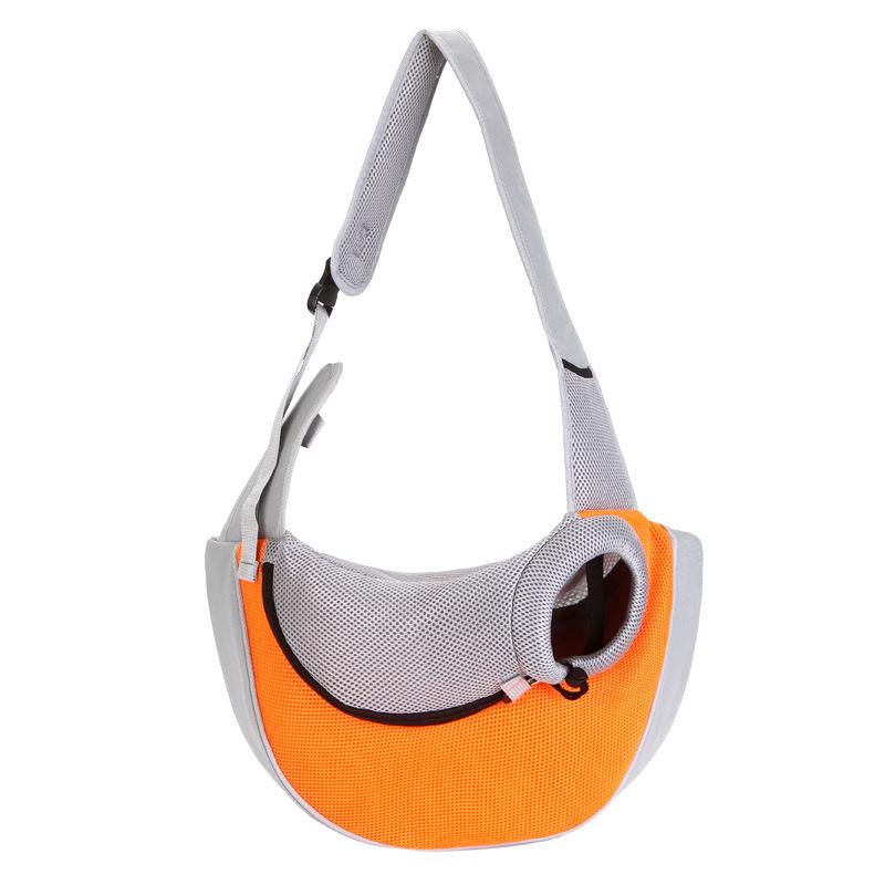 

Fashionable Breathable Pet Shoulder Bag for Teddy & Cats - Outdoor Crossbody Convenience Small