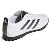 Adidas Goletto 8 VIII Round Toe TF (Rubber Studs) Hard Ground Artificial Grass Composite Material Soccer Shoes Unisex Soccer Shoes White Black GY5774