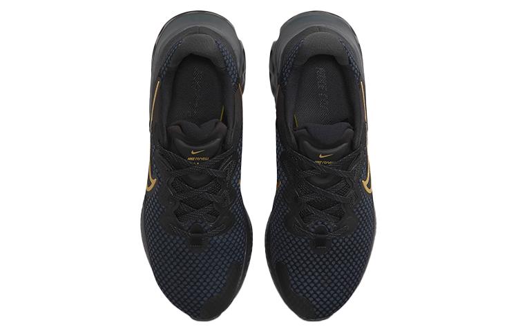 Nike Renew Run 2 Black Metallic Gold CU3504-010