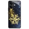 Tempered Glass Phone Case For Vivo V50 Lite VivoV50 VIVOV60 V40 V30 Lite Pro Shockproof  Cover Christmas Painted Fundas Coque