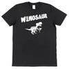 Winosaur Wine Lover T Shirt S Present For Drinker Dinosaur Rex